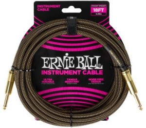 ERNIE BALL 6432, 5.49м - Инструментальный кабель