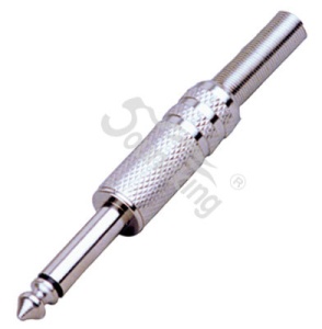 Soundking CC139 Разъем на кабель 1/4” Male (6,35мм), моно