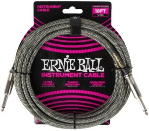 ERNIE BALL 6433, 5.49м - Инструментальный кабель